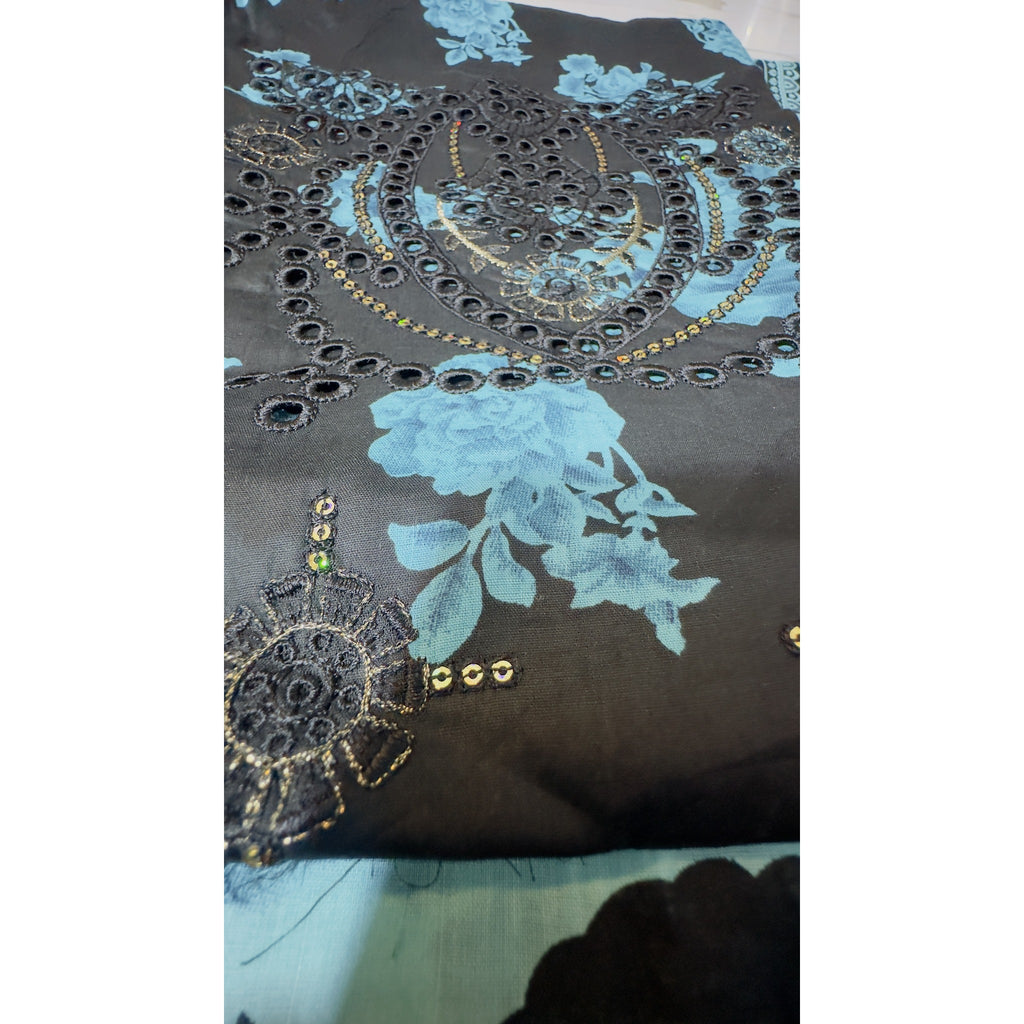 Luxary 3 peice printed suit